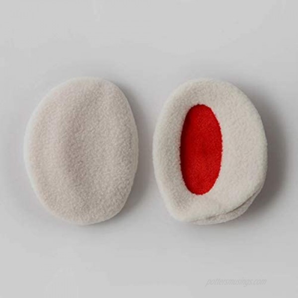 Bandless Earcaps Ear Muffs Soft Ear Warmers for Cold Weather Ear Covers