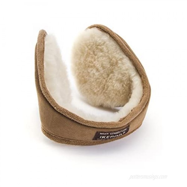 Sheepskin Wool Snug Earmuffs Ear Warmer - Australian Unisex Classic Earwarmer