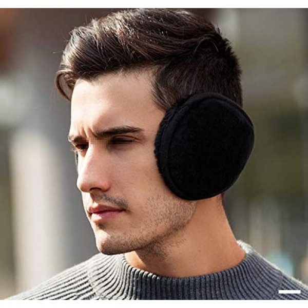 Simplicity Women Men Winter Ultra-Soft Plush Faux Fur Ear Warmers Earmuffs
