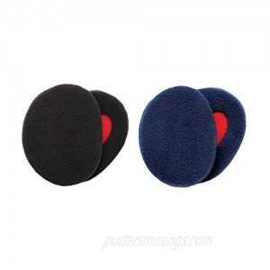 Sprigs Earbags Ear Muffs Cold Weather Ear Warmers For Winter  2 Layers of Fleece With Thinsulate 2 Pack