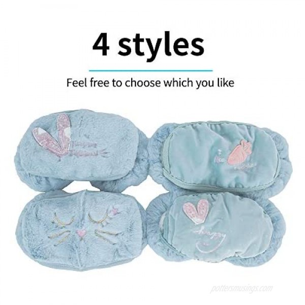 Tongtai Ear Muffs for Winter Women Half Face Cover Ear Warmers Washable Cute