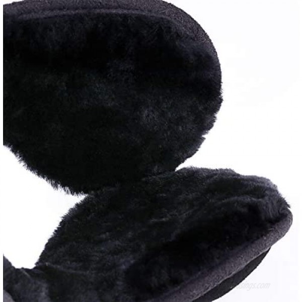 Winter Sheepskin Ear Muffs Australian Wool Ear Warmer Outdoor Classic Soft Earmuffs One size