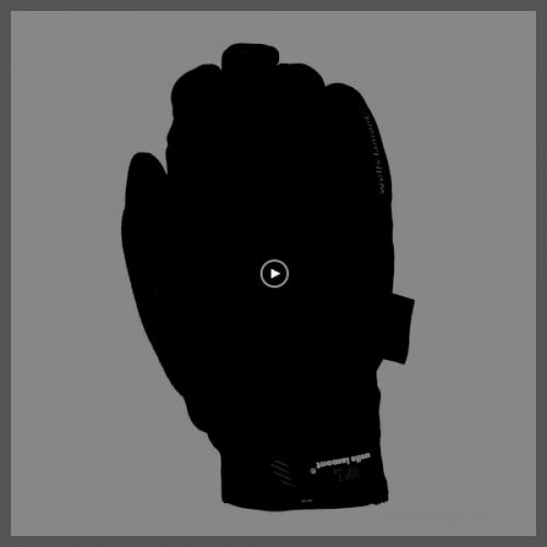 Men's Touchscreen Thinsulate Black Winter Gloves (Wells Lamont 7760L) Large