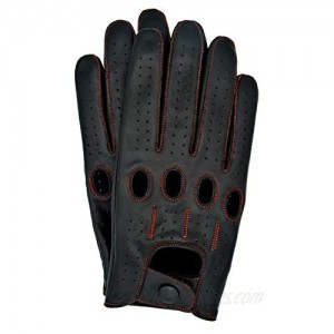 Riparo Men's Touchscreen Texting Leather Driving Gloves